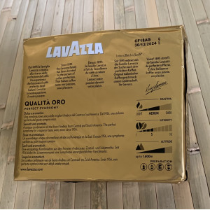 Кофе молотый Lavazza Qualita Oro Perfect Symphony  2x250 г promopack оригинал. Photo 2